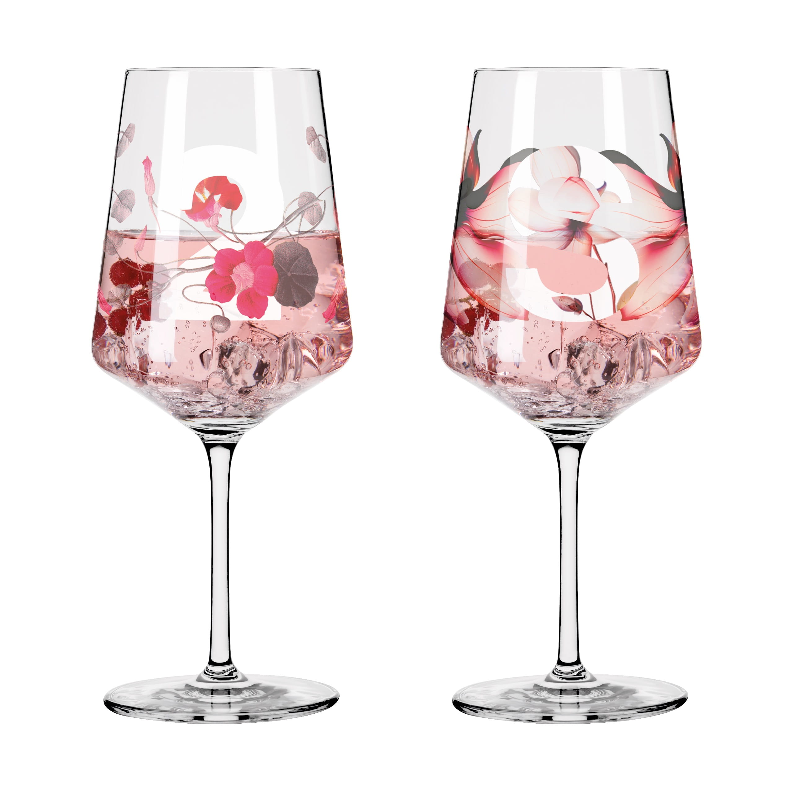 SOMMERSONETT APERITIF GLASS SET #3, #4 BY XAVIER ESCLUSA TRIAS
