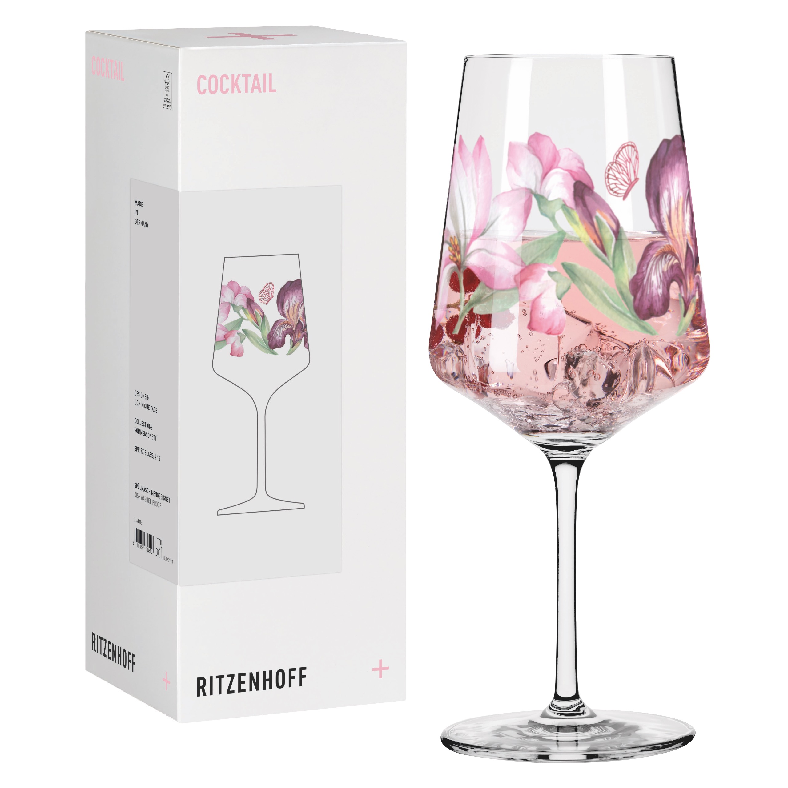 SOMMERSONETT COCKTAILGLAS #15 VON DOMINIQUE TAGE