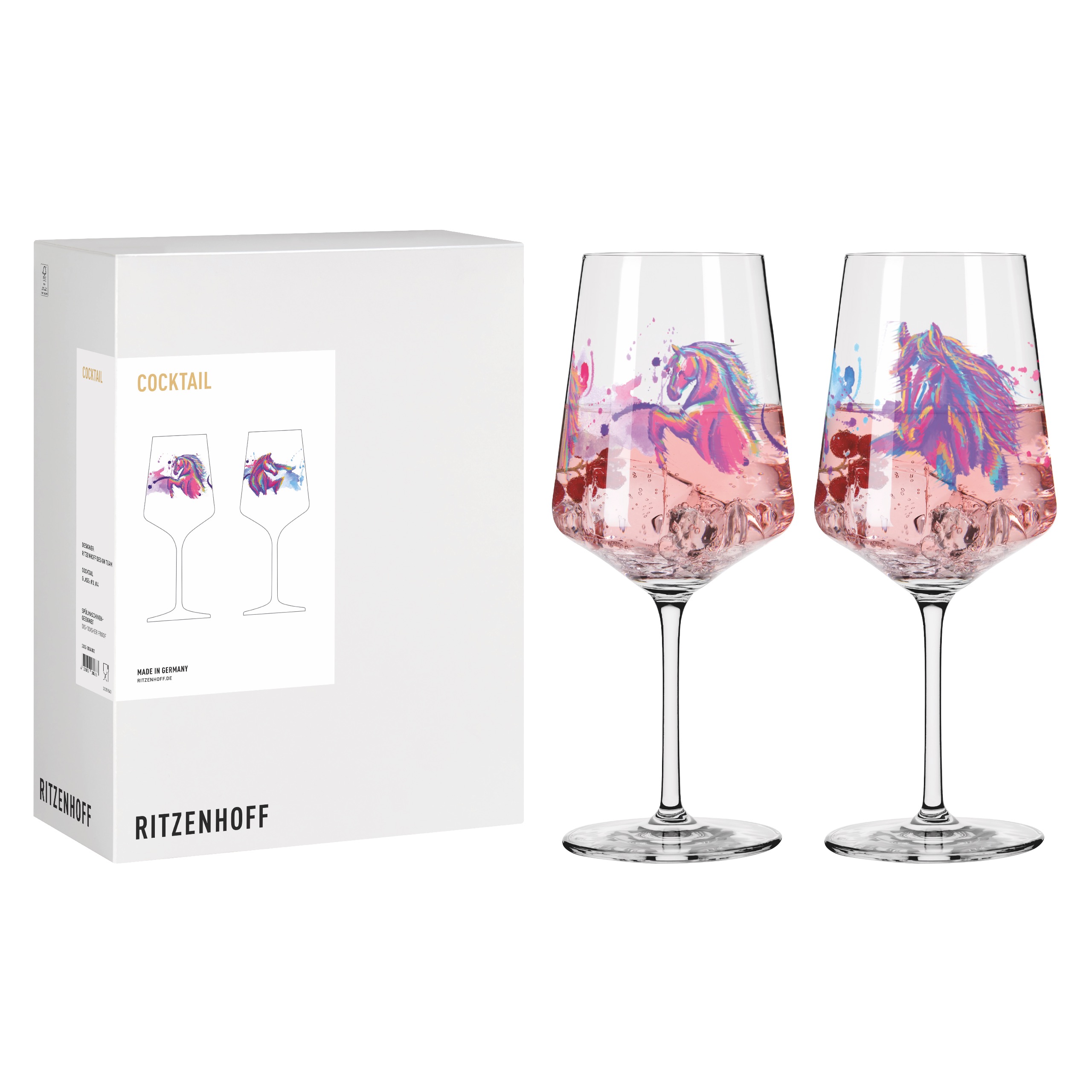 Ritzenhoff Tierisch Glücklich Cocktailglas #8 von Maja Martinovic online kaufen