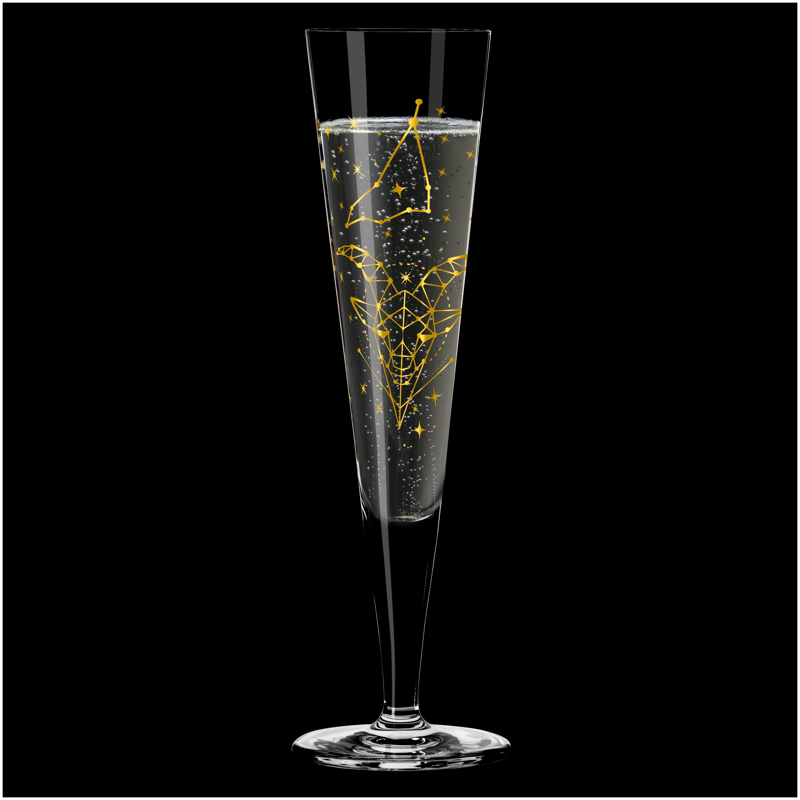 ASTRO CHAMPAGNERGLAS #4 STEINBOCK VON ZAHRIL MUBAZA