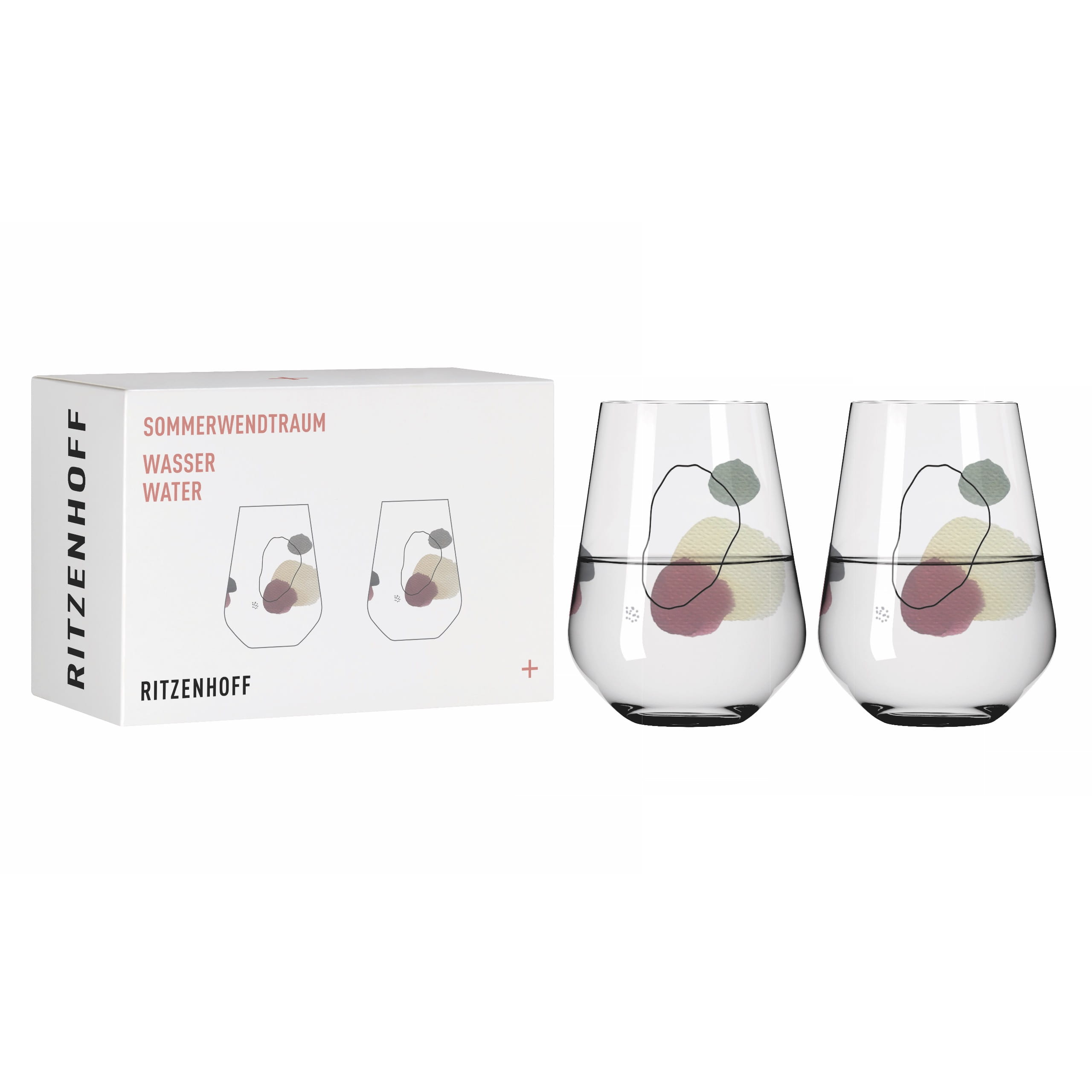 SOMMERWENDTRAUM SET DE VERRES À EAU #2 PAR ROMI BOHNENBERG