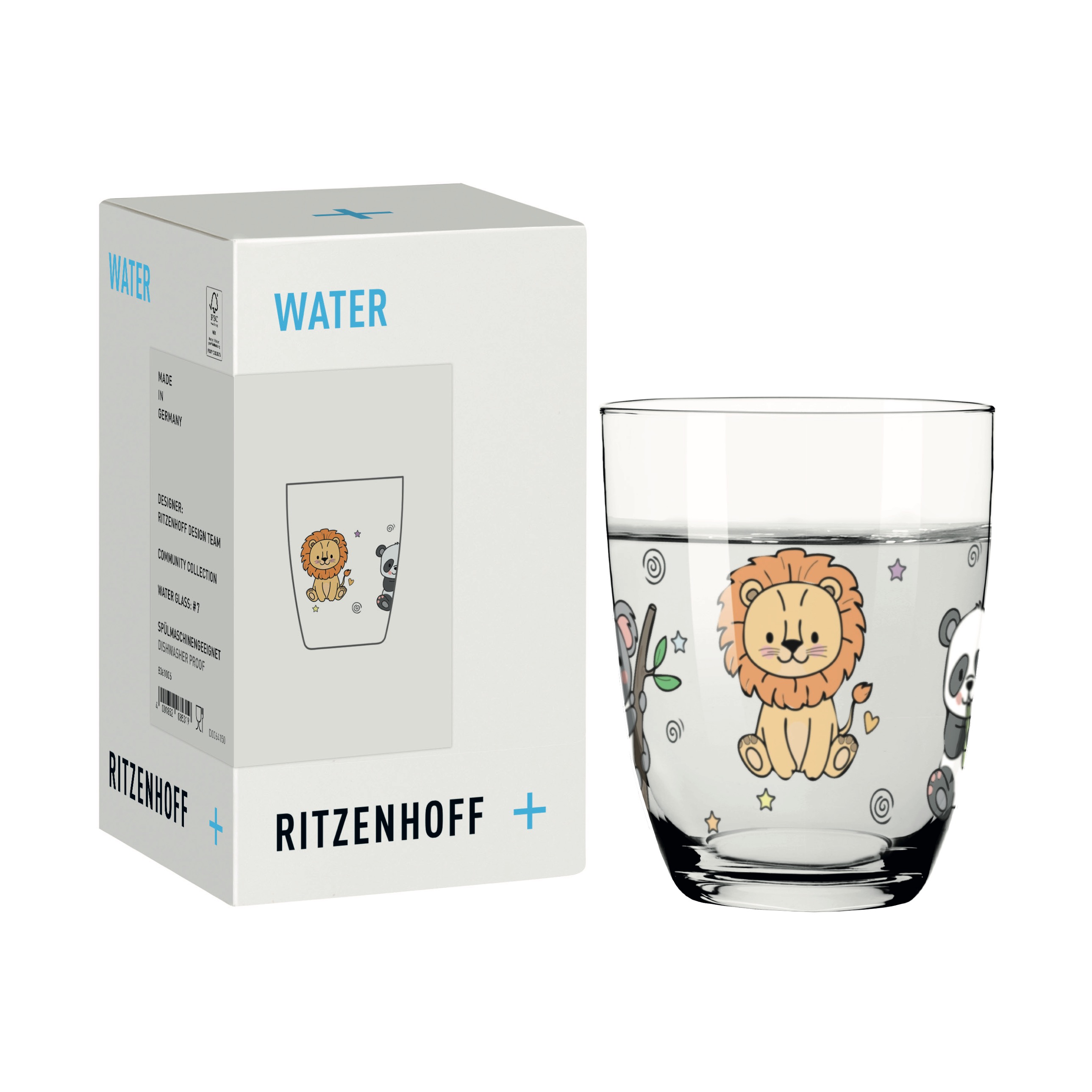 KIDS WASSERGLAS #7 VON RITZENHOFF DESIGN TEAM