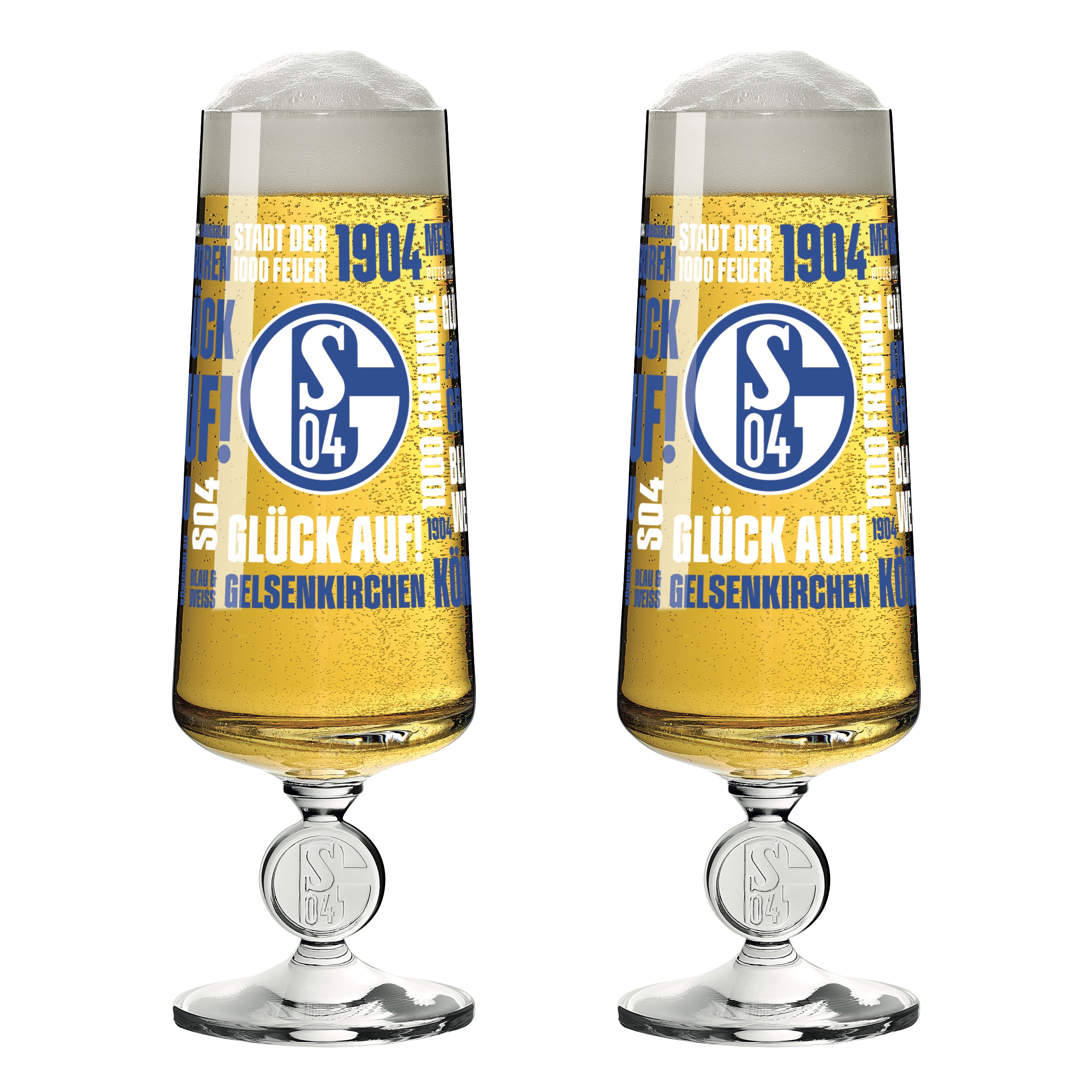 SCHALKE BIERGLAS-SET #2 VON THERESA KUHLMANN