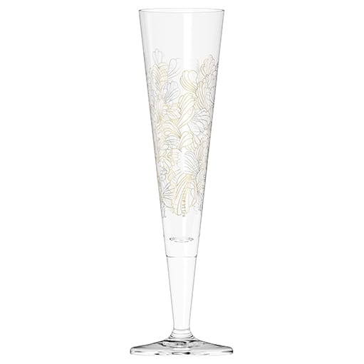 Champus Champagne Glass by Lenka Kühnertová (Blossoms)