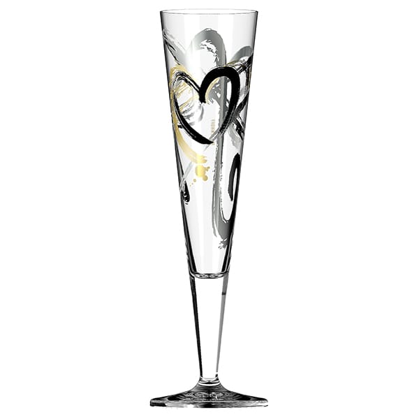 GOLDNACHT CHAMPAGNE GLASS #1 BY THOMAS MARUTSCHKE